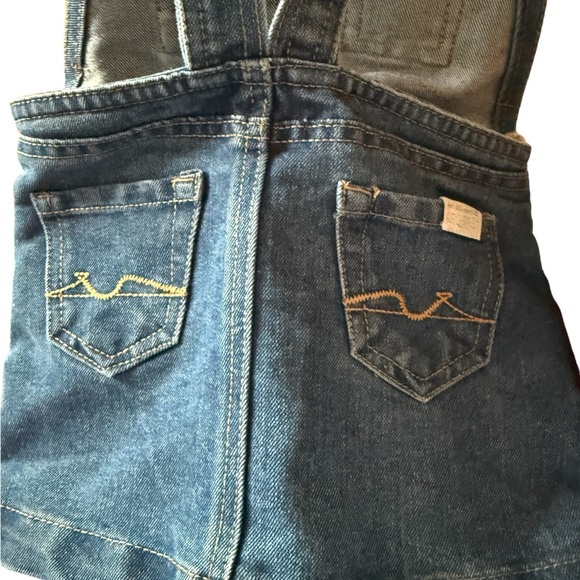 7 For All Mankind Toddler Overall Dress Size 2T - Picture 5 of 10